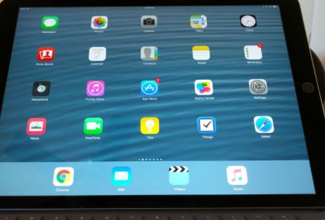 Photo of an iPad.