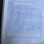 Photo of a completed worksheet.