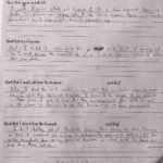 Photo of a completed worksheet.