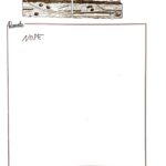 A photo of a completed worksheet on desires for remote accessibility in a classroom, where handwriting only says the word "Nope".